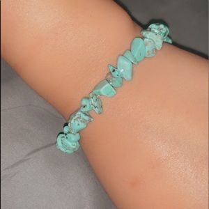 Handmade crystal rock bracket